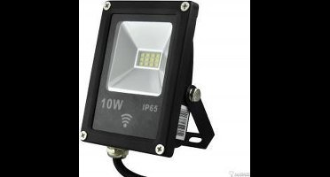 10W Radar Bewegingssensor LED Schijnwerper Koud Wit 6500k Slim IP65