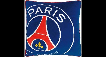 Paris Saint Germain Logo - Sierkussen - 36 x 36 cm - Blauw