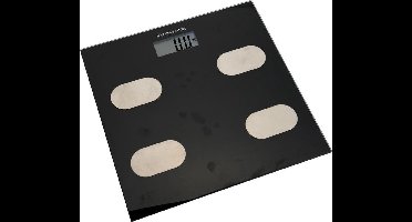 Personenweegschaal met lichaamsanalyse - bluetooth en app- botmassa- BMI-fat-bones-water-muscle gehalte- google play-app store