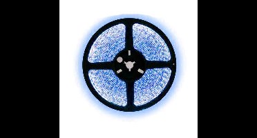 1 meter blauw led strip - 30Leds/m - 12V
