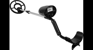 Velleman Metaaldetector, waterdichte zoekspoel 18 cm, analoge meter, voor beginners, zoekdiepte 12 cm