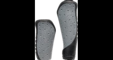 Falkx Handvatten set - antislip - 130 mm en 92 mm - zwart/grijs