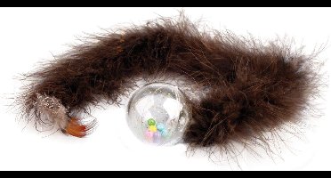 Flamingo - Kattenspeelgoed Dansende Boa - Assorti - 4.5 x 4.5 x 40 cm