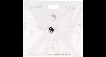 Depesche armband Yin Yang zilver plated vriendschapssieraad kind.