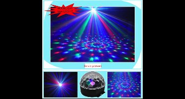 discolamp led muziek gestuurde kleuren Ball
