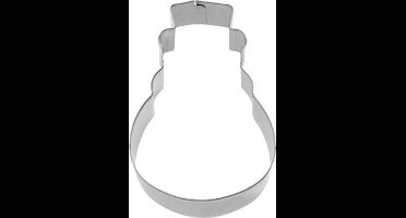 Westmark uitsteekvorm uit rvs sneeuwman 6x3.8x2.2cm