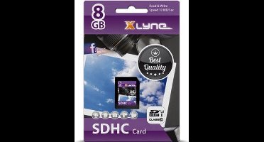 Xlyne 7308000 SDHC-kaart 8 GB Class 10, UHS-I