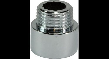 Wiesbaden Kraanverlengkoppeling 1/2 X 15 Chroom