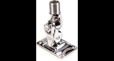 Glomex Nylon 4-weg Ratchet Mount Knop Vergrendeling Wit