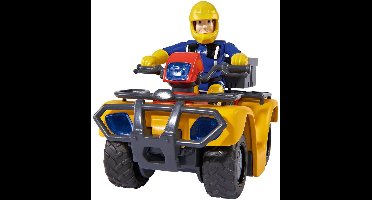 Simba - Speelgoedvoertuig Brandweerman Sam - Quadbike Mercury met Brandweerman Sam - vanaf 3 jaar