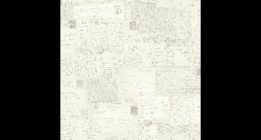 Dutch Wallcoverings vliesbehang kaarten - grijs