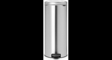 Brabantia NewIcon Prullenbak - 30 liter - Matt Steel
