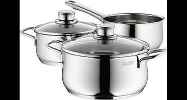 WMF Diadem Plus Pannenset - 3-delig - RVS