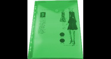 EXXO-HFP # 35436 - A4 Ringband Documententas - Top Open - Groen - 1 Pak @ 10 stuks