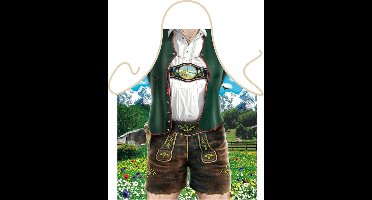 Benza Schort Keukenschort ,Tirol, Tiroler, Sexy, Mooi - Bavarian Mann (Traditionele Klederdracht - Lederhose)
