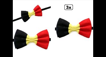 3x Strik satijn Belgie