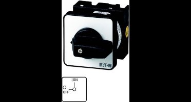 Eaton Keuzeschakelaar, T0, 20 A, centrale inbouw, 4 bouweenheid(en), contacten: 8, 45 °, vergrendelend, zonder 0-stand, 1-4, designnummer 8251, 013972