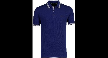 Hugo Boss polo lange mouw donkerblauw