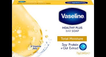 Vaseline Healthy Plus Bar Soap Total Moisture - 75 Gram