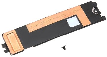 Aluminium M.2 SSD Koellichaam voor Verbeterde Warmteafvoer, Geschikt voor XPS 15 en Precision Laptops, Ideaal voor Gaming en Hoge Prestaties