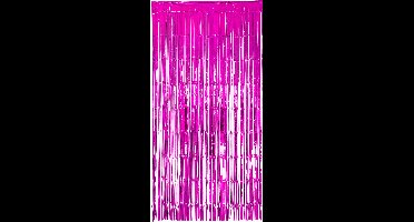 Folat - Deurgordijn folie Roze 2x1 meter