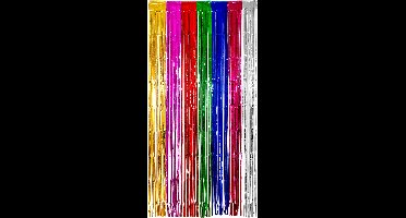 Folat - Deurgordijn folie Multikleur 2x1 meter