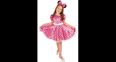 Minnie mouse kostuum kind roze - Maat 140