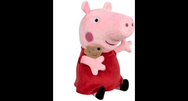 Peppa Pig Pluche Knuffel 20 cm - Speelgoed Knuffels voor Kinderen Jongens Meisjes - Peppa Big Plush