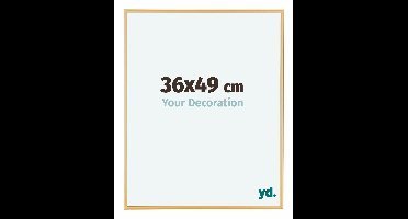 Your Decoration - Puzzellijst 36x49 cm - Goud Vintage - Puzzellijst 500-1000 stukjes - Aluminium Fotolijst - Kent