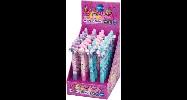 Centrum gelpennen uitwisbaar eenhoorn vlinder pastel 0.5 mm.