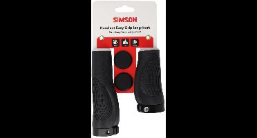 Simson Handvatten met Easy Grip - Comfortabel - Veilig - 130/90mm - Zwart