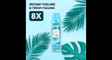 8 x Got2B Fresh&Fabulous droogshampoo - Volume