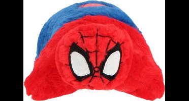 Spiderman fluffy 2 in 1 knuffel kussen