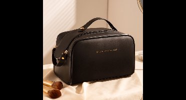 Reis Make-up Organizer - Grote Capaciteit Cosmeticatas - Waterdicht Ontwerp met Verdelers en Handvat voor Gemakkelijk Opbergen - Toilettas voor Dames