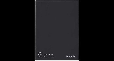 Tekenblok - Black Pad - Zwart Tekenpapier - A3 - 120gr - Talens AMI - 10 vellen
