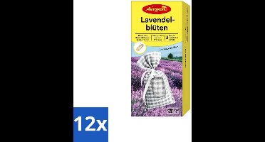 Aeroxon - Lavendelbloemenbuiltje Tegen Motten - 15g - Voordeelverpakking - 12 stuks