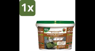 1 x BSI – Compostversneller – Voor Grasmaaisel – 6 kg - Compostversneller Grasmaaisel - Compostactivator - Verzuring Voorkomen - Zuurstof In Compost - Micro-organismen