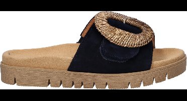 Gabor dames slipper - Donkerblauw - Maat 41