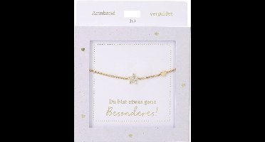 Depesche armband goud met ster - vriendschapssieraad cadeau.