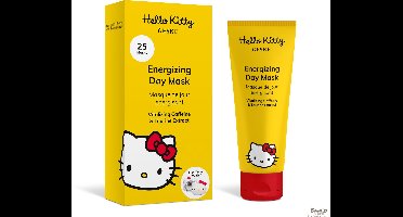 GESKE Energizing Day Mask | Gebruik met Hello Kitty Sonic Warm & Cool Mask | Met cafeïne- en taurine-extract | Revitaliserende formule | Normale tot droge huid | Vegan en dierproefvrij