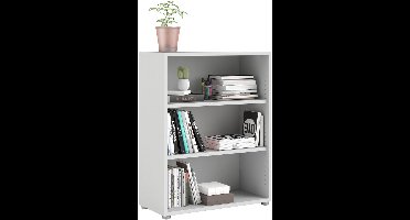 Giga Living Boekenkast Prima - Wit - 90x45x110cm