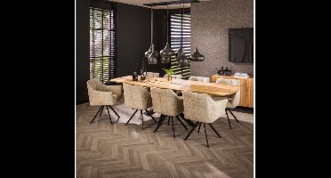 Eettafel Santiago verlengbaar acacia 175-275 cm - naturel