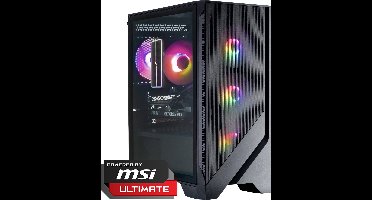 MSI RTX 5070 AMD Game PC D4 - GeForce RTX 5070 12GB - AMD Ryzen 5 5700X - 32GB DDR4 - 1TB SSD - Win 11 Home