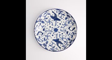 Tokyo Design Studio - Tokyo Blue Maizuru Bord - Rond - 21,5 x 3,4 cm