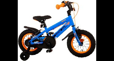Volare Rocky Kinderfiets - Jongens - 12 inch - Blauw - Twee handremmen
