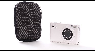 Rollei Compactline Mini Wit - 18x Digitale zoom - 4K Video + 32GB geheugenkaart - + Tas