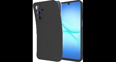 Just in Case hoesje geschikt voor Samsung Galaxy A17 (4G / 5G) Hoesje geschikt voor MagSafe - Color Backcover - Zwart