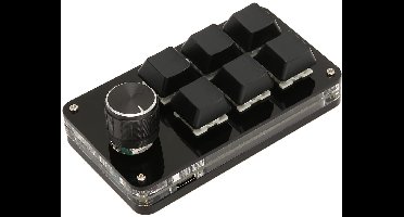 Store_8 - USB Mini Toetsenbord - Gaming Toetsenbord - Programmeerbaar - Compact - RGB Backlight - Ideaal voor Gaming - Mini Toetsenbord