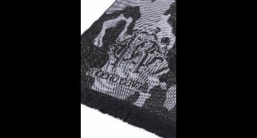 Roberto Cavalli - 100% Wool Leopard Camo Scarf Unisex | Authentic | Made in Italy | Appaloosa | Haute Couture | Luxury | Designer | Vintage | 100% wollen Sjaal met Luipaard Camouflage Print