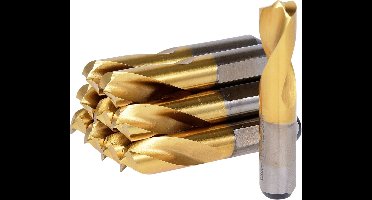 KS TOOLS HSSE-TiN puntlasboor, Ø 8 mm, verpakking van 10 ( 332.0809 )